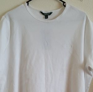 NWT White Ralph Lauren tshirt